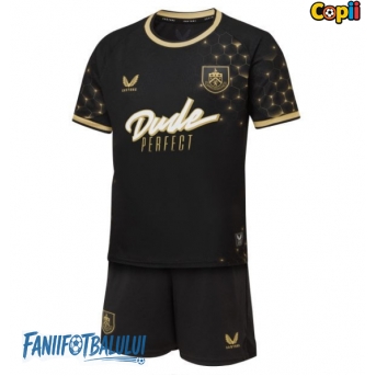 Burnley Echipament de Fotbal Replică 2025-26 Copii Treilea (+ Șorturi)